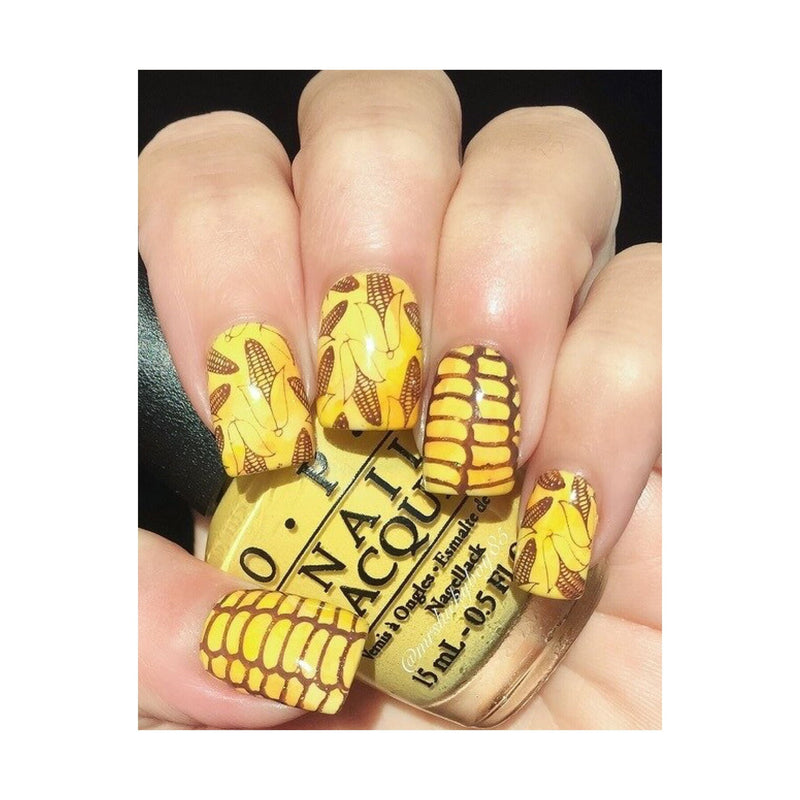 UberChic Beauty Give Thanks Stamping Plate Tan