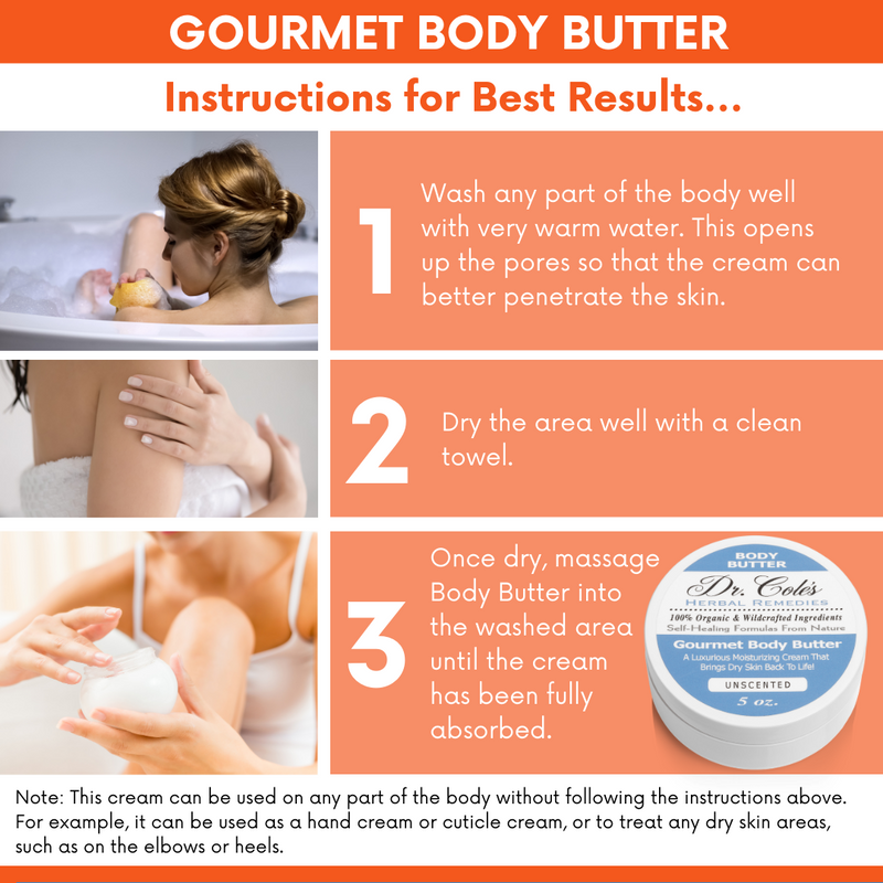COLEHERBALS LLC 37 - Dr. Cole's Gourmet Body Butter - IMMUNE SUPPORT Herbal Salmon