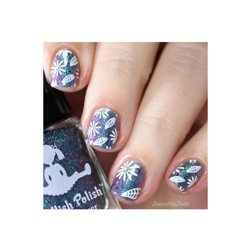 UberChic Beauty Collection 26 Stamping Plate Rosy Brown
