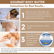 COLEHERBALS LLC 39 - Dr. Cole's Gourmet Body Butter - VANILLA Herbal Rosy Brown