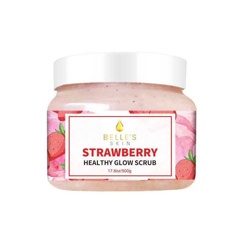 Belle's Secrets Belle's Skin Strawberry Healthy Glow Scrub Antique White