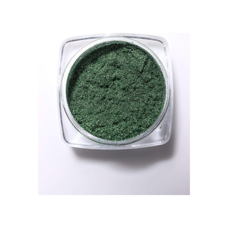 minimanimoo Magic Mirror Chrome Powder Mint Nail Polish Dark Slate Gray
