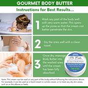 COLEHERBALS LLC 36 - Dr. Cole's Gourmet Body Butter - FOREST BATHING Herbal Medium Sea Green