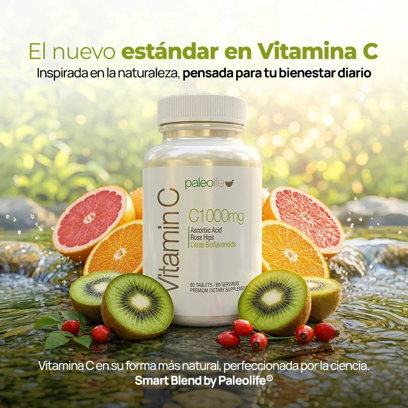 Paleolife Vitamin C 1000 Seashell 3x2,1 Pack,3 Pack,6 Pack