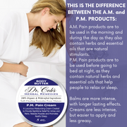 COLEHERBALS LLC 25 - Dr. Cole's P.M. Pain Cream Herbal Slate Gray