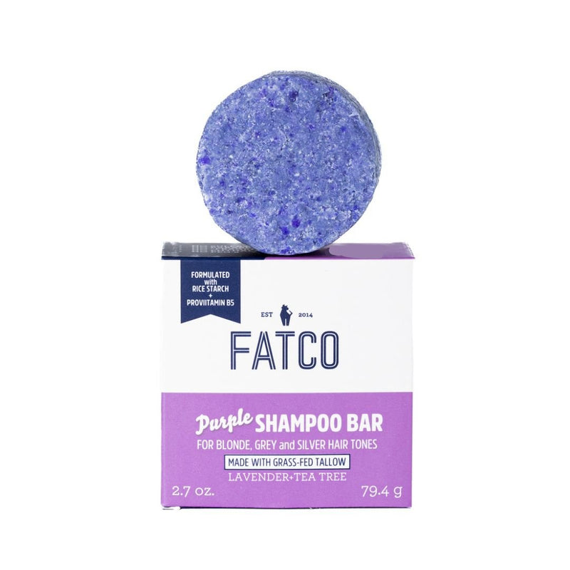 FATCO Skincare Products Purple Shampoo Bar Shampoo & Conditioner Medium Purple