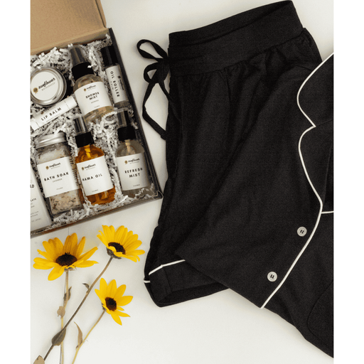 Sunflower Motherhood Self Care Night Bundle product Black
