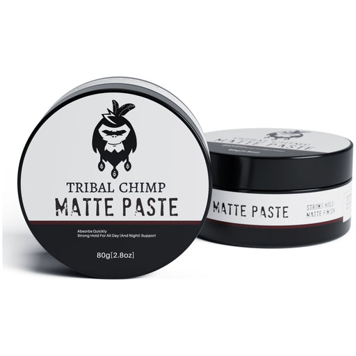 Tribal Chimp Matte Paste Hair Styling Products Light Gray Matte Paste Bundle