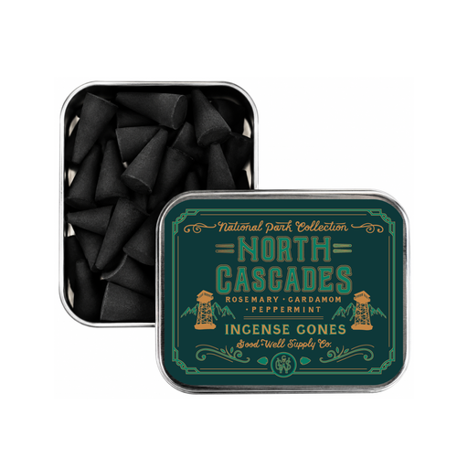 Good & Well Supply Co North Cascades National Park Incense Incense White Smoke
