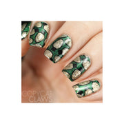 UberChic Beauty Holly Jolly, (Christmas-02) Stamping Plate Tan