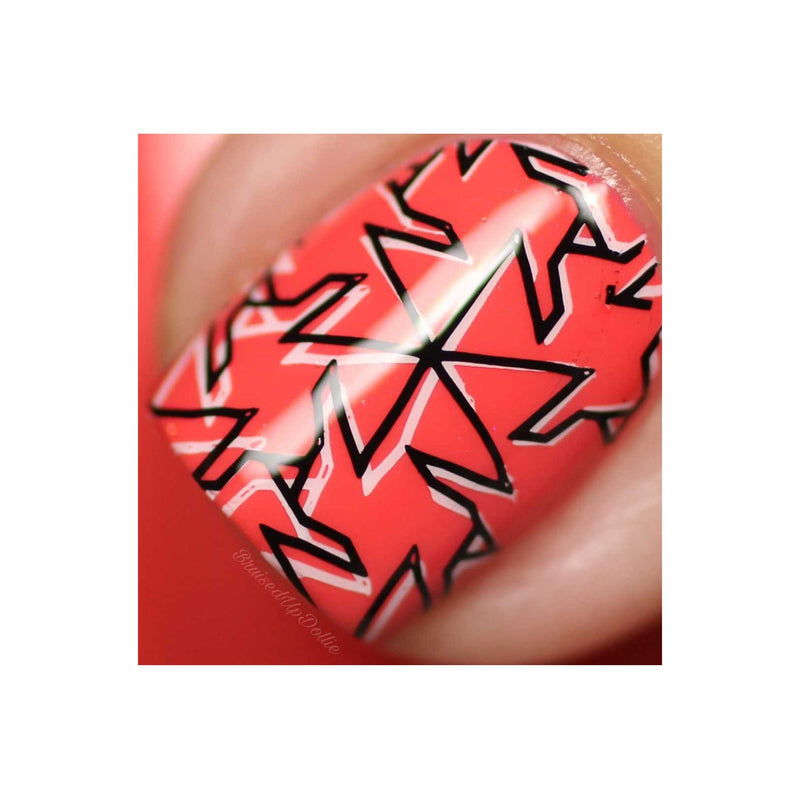 UberChic Beauty Collection 17 Stamping Plate Chocolate