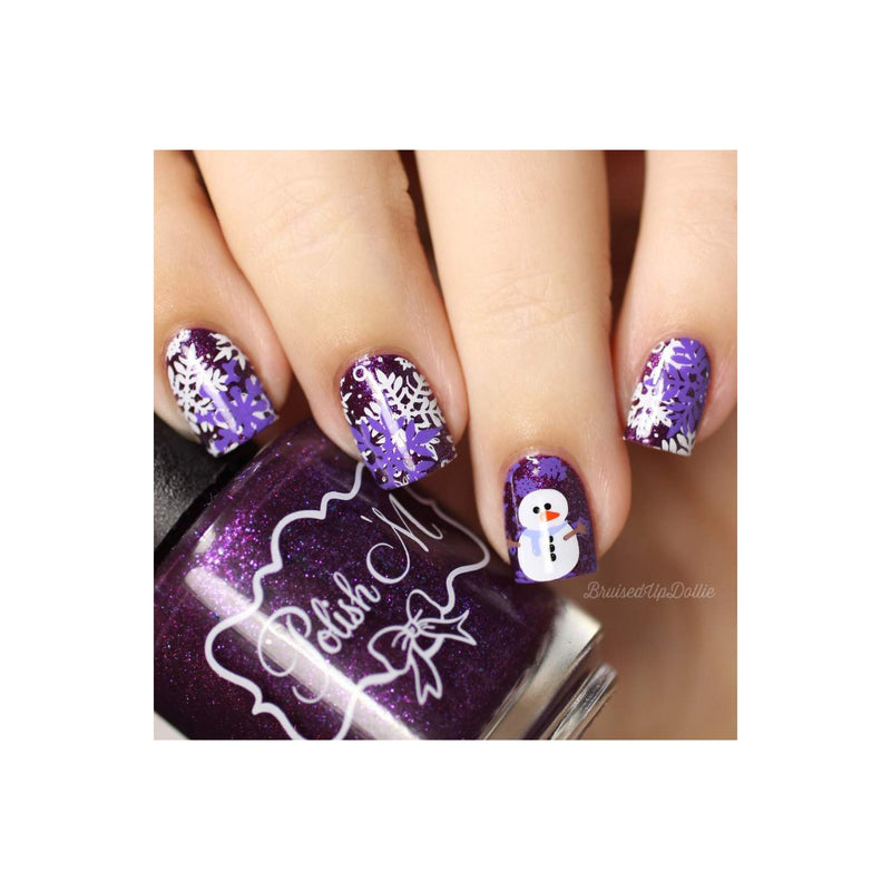 UberChic Beauty Holiday Jingle, (Christmas-03) Stamping Plate Wheat