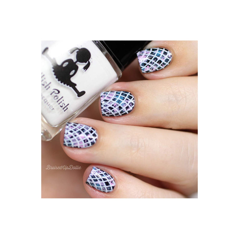 UberChic Beauty Collection 25 Stamping Plate Gray
