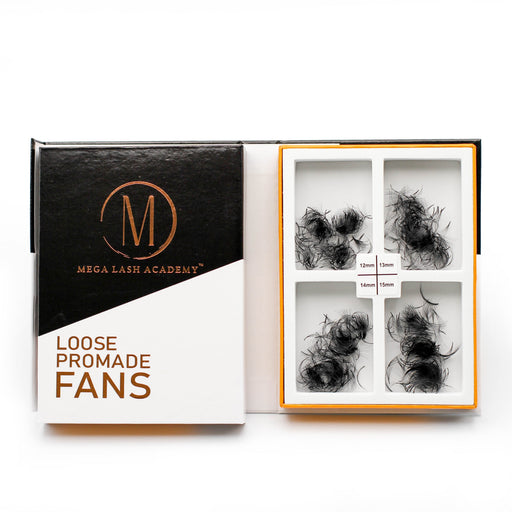 Mega Lash Academy 10D Mix Promade Loose Fans - 1000 Fans Promade Fans Black 0.03 / C / Mixed 9-10-11-12 mm,0.03 / C / Mixed 13-14-15-16 mm,0.03 / CC / Mixed 9-10-11-12 mm,0.03 / CC / Mixed 13-14-15-16 mm,0.03 / D / Mixed 9-10-11-12 mm,0.03 / D / Mixed 13-14-15-16 mm