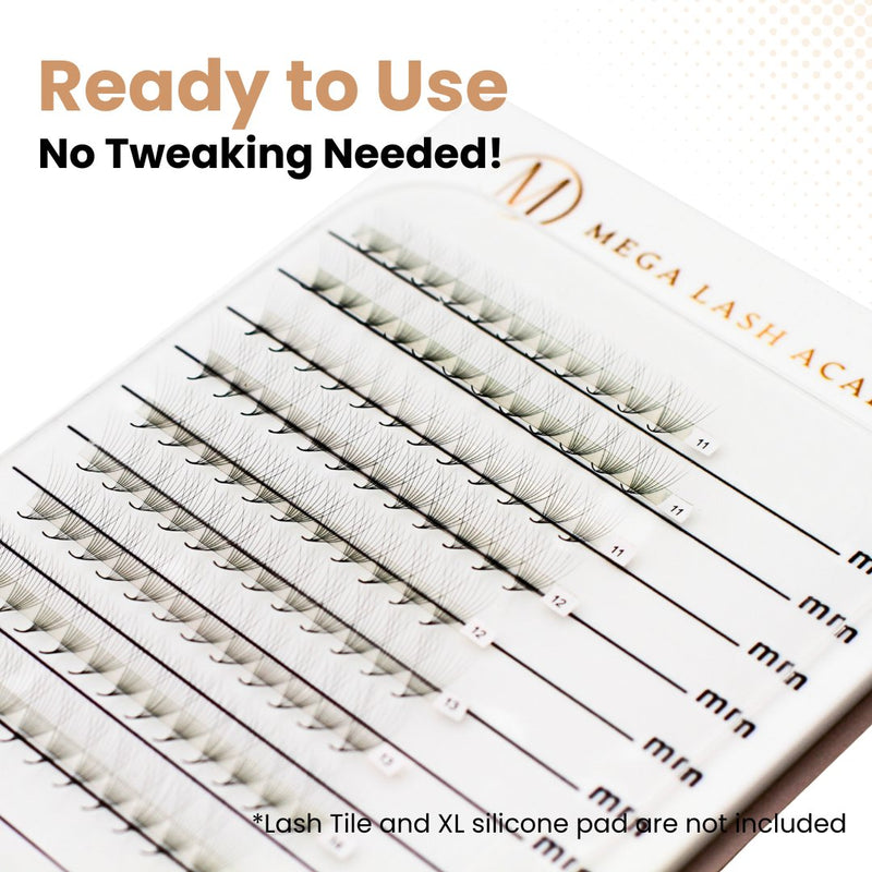 Mega Lash Academy 10D Mix Rapid Promade Fans® - 1000 Fans Promade Fans White Smoke 0.03 / C / Mixed 9-10-11-12 mm,0.03 / C / Mixed 11-12-13-14 mm,0.03 / C / Mixed 13-14-15-16 mm,0.03 / C / Mixed 15-16-17-18 mm,0.03 / CC / Mixed 9-10-11-12 mm,0.03 / CC / Mixed 11-12-13-14 mm,0.03 / CC / Mixed 13-14-15-16 mm,0.03 / CC / Mixed 15-16-17-18