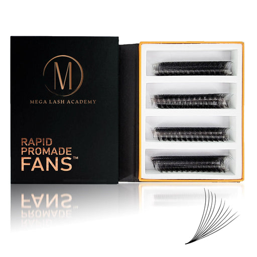 Mega Lash Academy 10D Rapid Promade Fans® - 1000 Fans Promade Fans Black 0.03 / C / 9,0.03 / C / 10,0.03 / C / 11,0.03 / C / 12,0.03 / C / 13,0.03 / C / 14,0.03 / C / 15,0.03 / C / 16,0.03 / C / 17,0.03 / C / 18,0.03 / CC / 9,0.03 / CC / 10,0.03 / CC / 11,0.03 / CC / 12,0.03 / CC / 13,0.03 / CC / 14,0.03 / CC / 15,0.03 / CC /