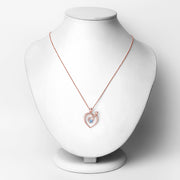 Bids.com 0.28 Carat Genuine Swiss Blue Topaz .925 Sterling Silver Pendant Pendants White Smoke size 18.00