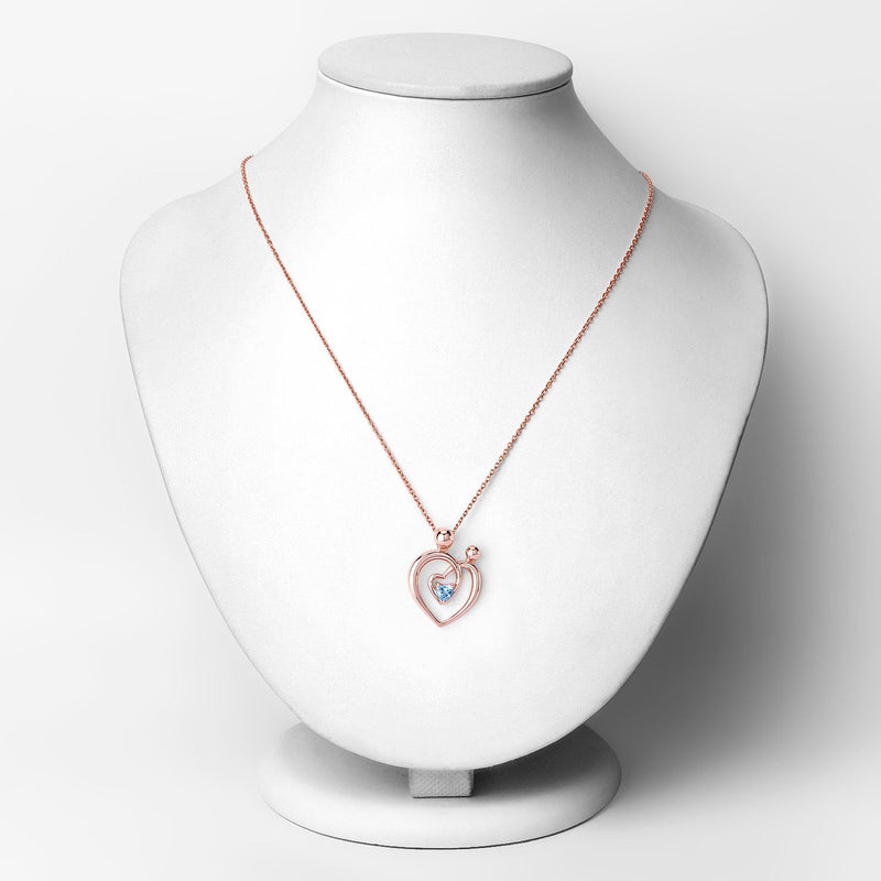 Bids.com 0.28 Carat Genuine Swiss Blue Topaz .925 Sterling Silver Pendant Pendants White Smoke size 18.00