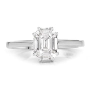 Bids.com 0.48 Carat Genuine White Diamond 18K White Gold Ring Rings White Smoke size 7.00,size 6.00,size 8.00