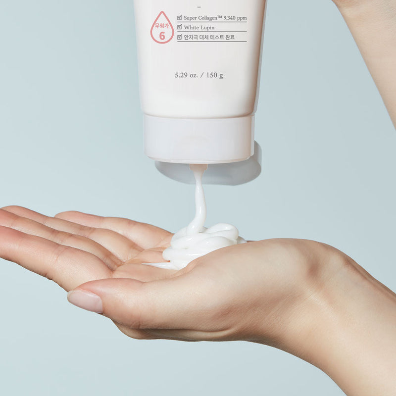 AsiaBeautyMall ETUDE Moistfull Collagen Cleansing Foam Face Cleanser Light Gray