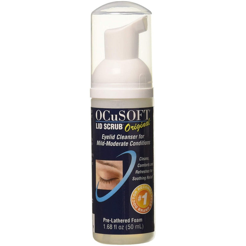 OCuSOFT OCuSOFT Lid Scrub Original Foaming Cleanser - 1.66 Oz Scrubs White Smoke