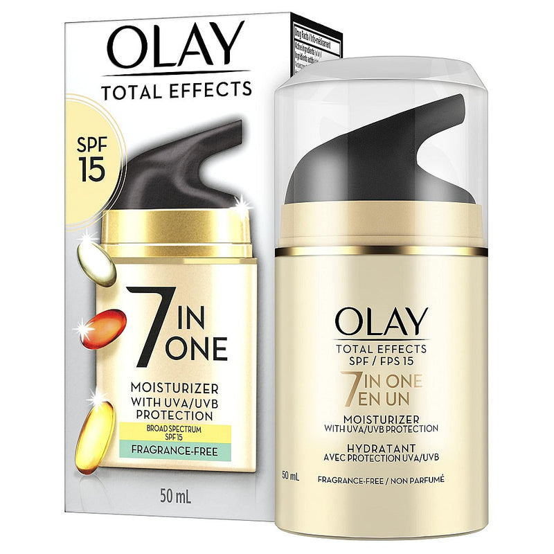 Olay Olay Total Effects Face Moisturizer Fragrance-Free - SPF 15 - 1.7 Fl Oz Face Moisturizer White Smoke