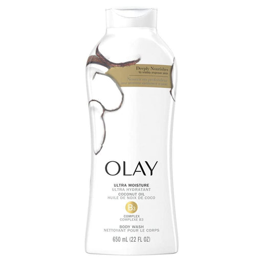 Olay Olay Ultra Moisture Body Wash With Coconut Oil - 22 Fl Oz Body Wash White Smoke