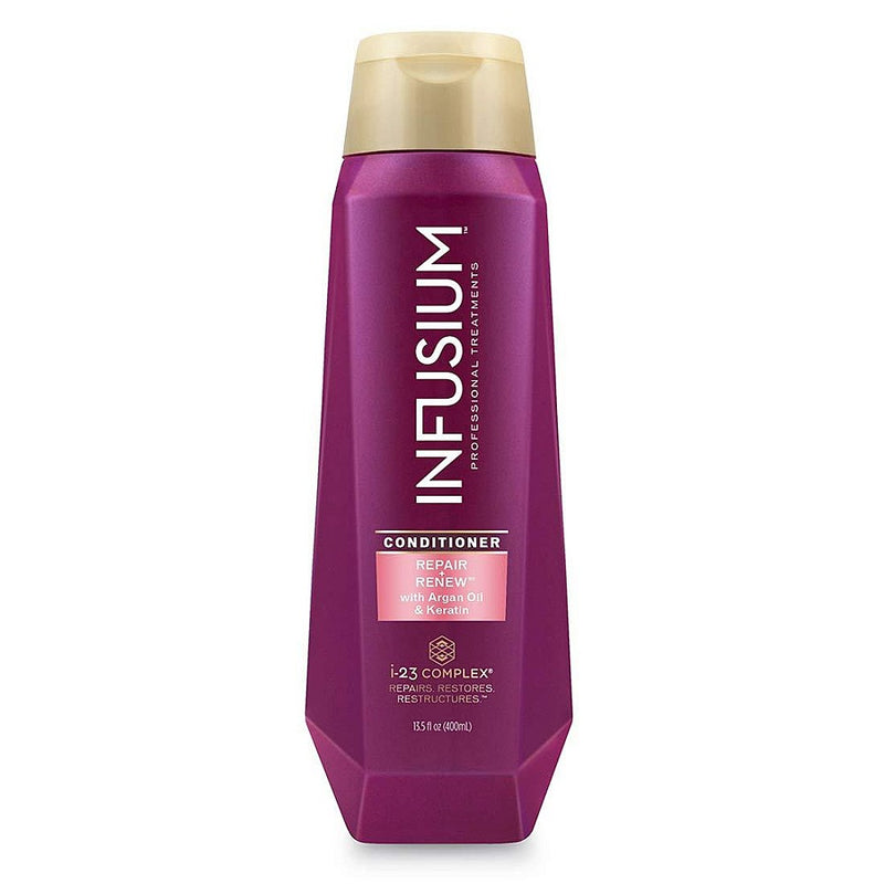 Infusium Infusium Repair & Renew Conditioner With Argan Oil & Keratin, 13.5 Fl Oz Conditioners Maroon