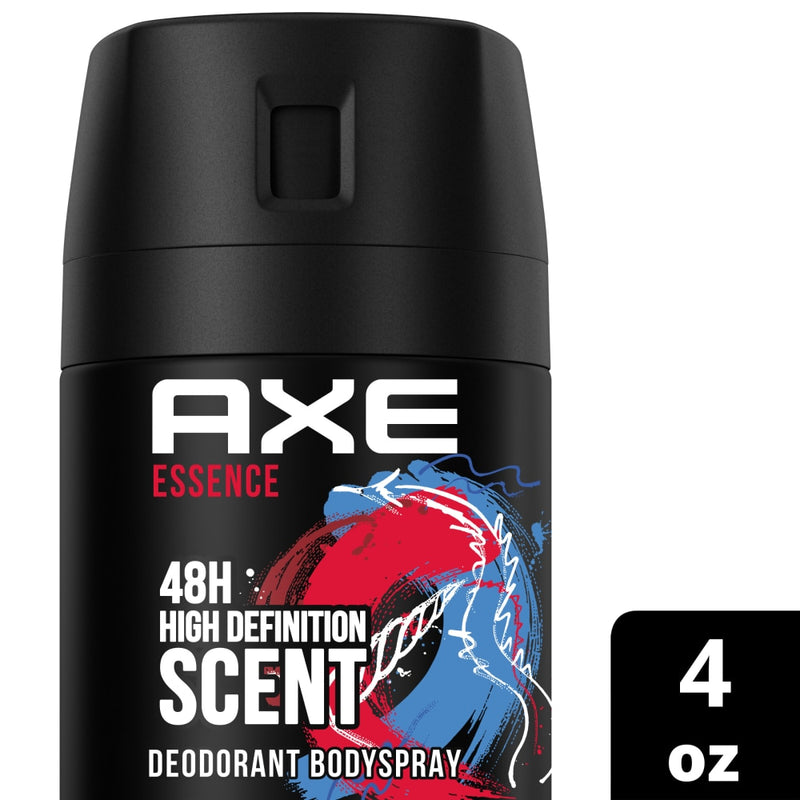 Axe Axe Essence Mens Body Spray Deodorant Black Pepper & Cedarwood Deodorant White Smoke