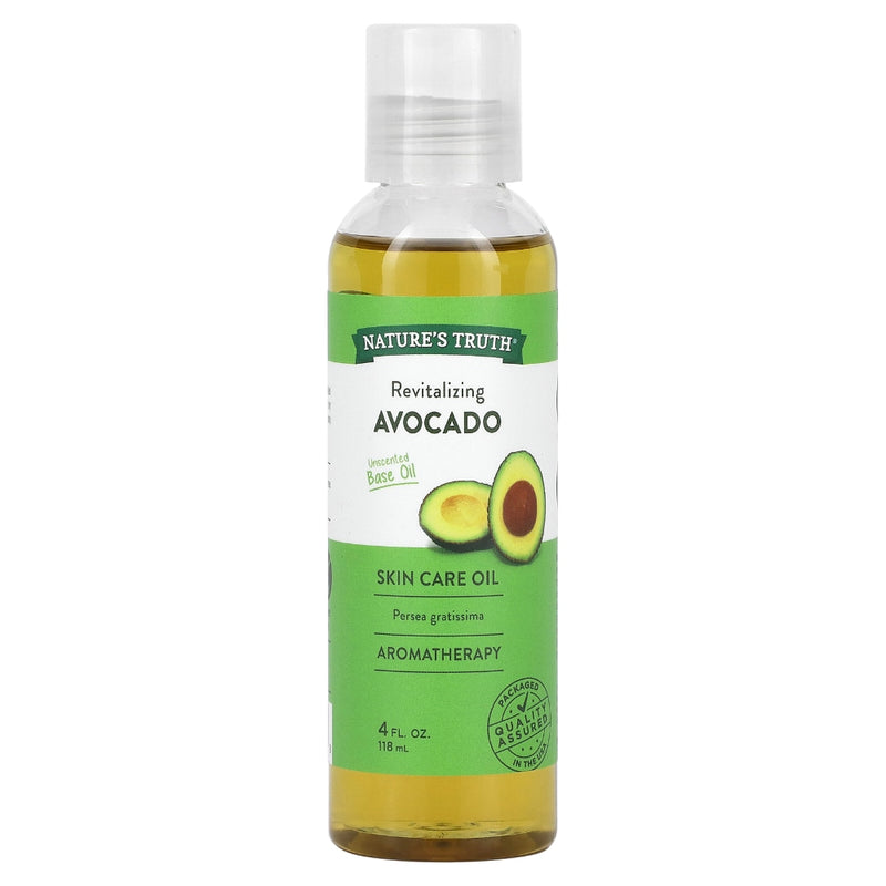 Nature's Truth Nature's Truth Revitalizing Avocado Base Skin Care Oil - 4 Oz Skin Care White Smoke