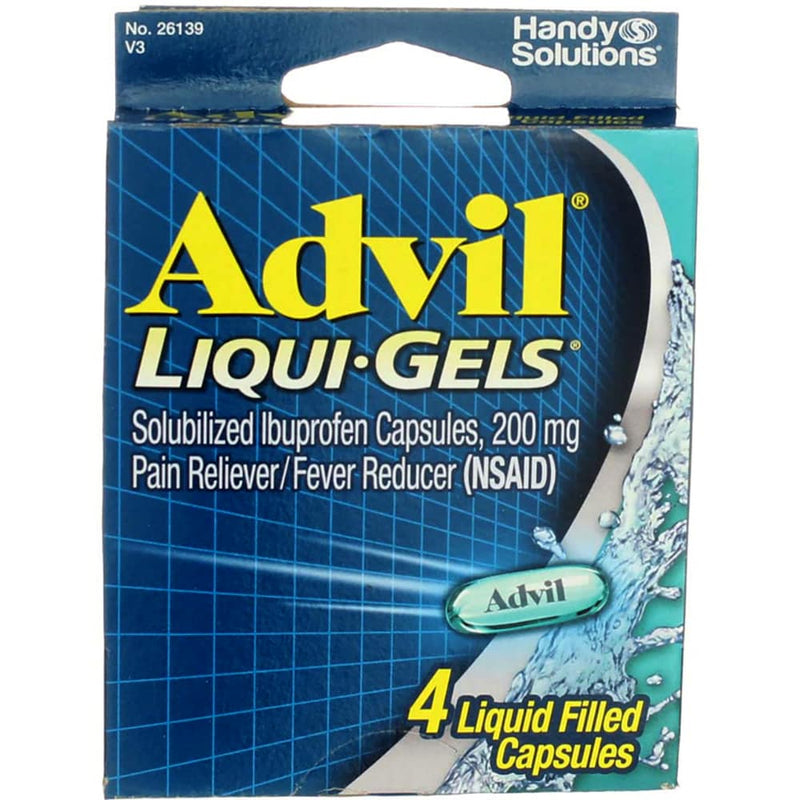 Advil Advil® Liqui-Gels® – Fast Pain Relief (200 mg Ibuprofen) Personal Care Midnight Blue