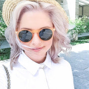 zeroUV 1920's P3 Dapper Vintage Inspired Round Sunglasses Sunglasses White Smoke Yellow,Black Smoke,Tortoise Amber,Dark Tortoise Green,Tortoise Smoke,Black Green,Orange Green