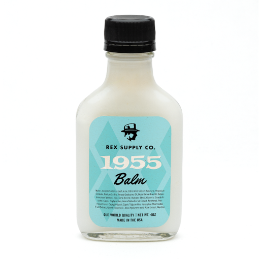 Rex Supply Co. Rex Supply Co. 1955 Old World After Shave Balm 4 Oz After Shave Balm White Smoke