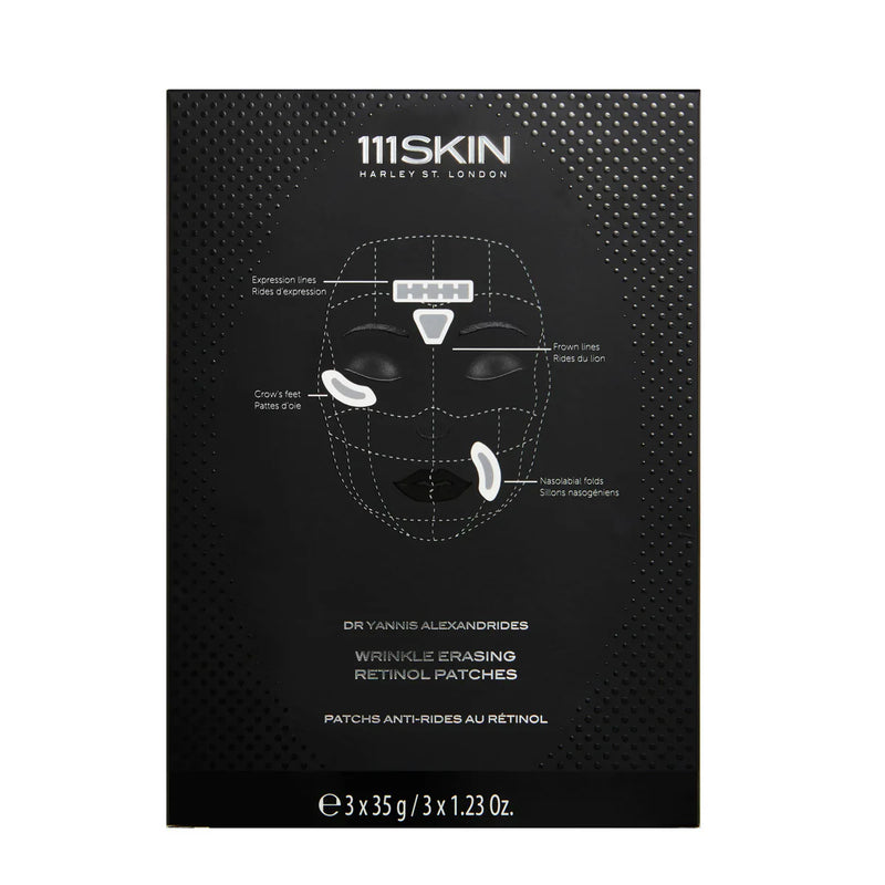 Nava Beauty 111SKIN Wrinkle Erasing Retinol Patches Box Masks Black Default Title