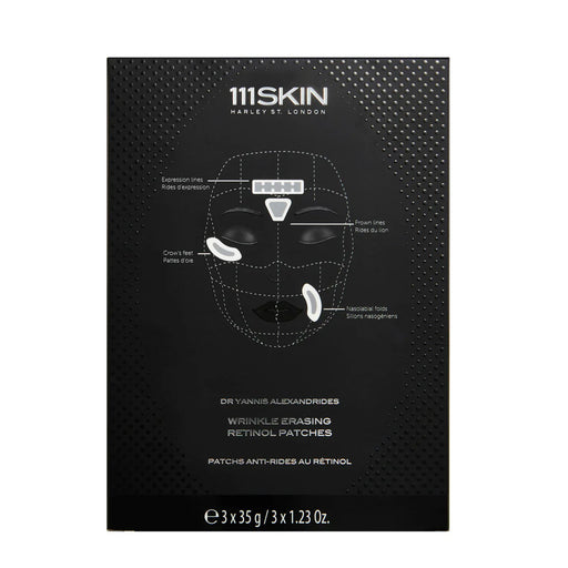 Nava Beauty 111SKIN Wrinkle Erasing Retinol Patches Box Masks Black Default Title