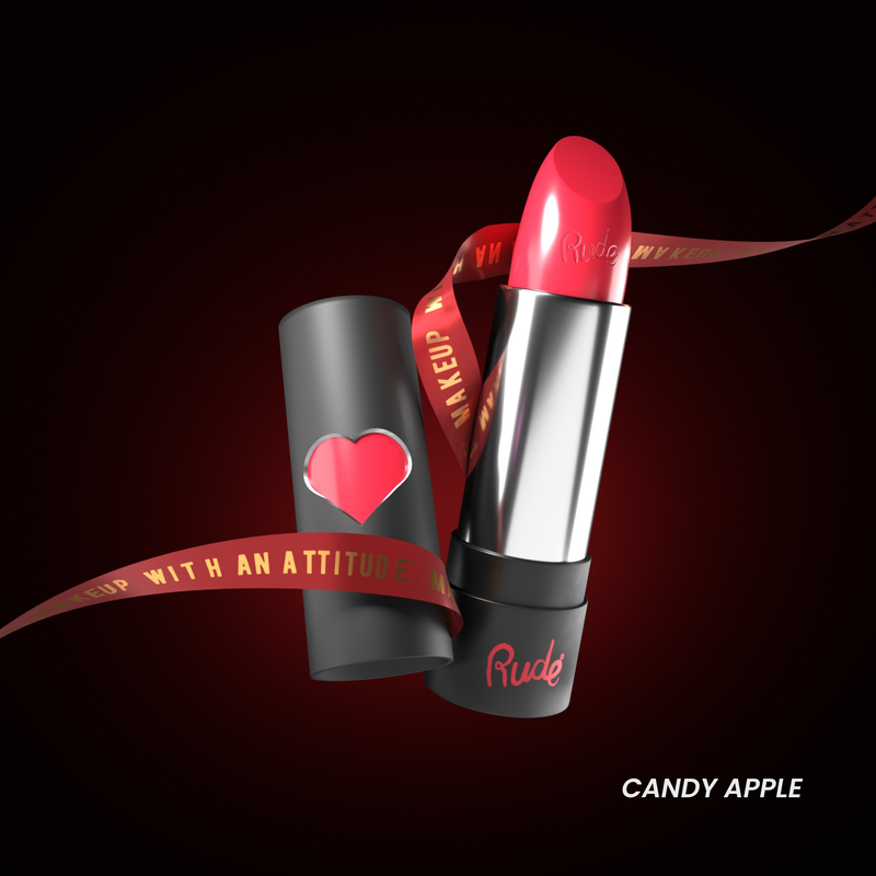 Rude Cosmetics Hydro Shine Moisturizing Lipstick Lipstick Black Candy Apple
