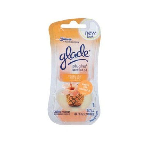 Glade Glade Plug Ins Oil Refill, Scented, Hawaiian Breeze Air Fresheners White Smoke