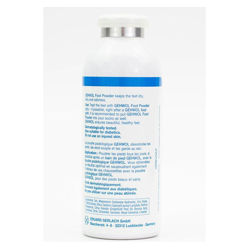 Gehwol Gehwol Foot Powder 3.5 oz Foot Powder White Smoke