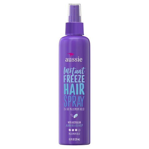 Aussie Aussie Hair Spray, Non Aerosol, Maximum Hold 4 8.5 Fl Oz Personal Care White Smoke