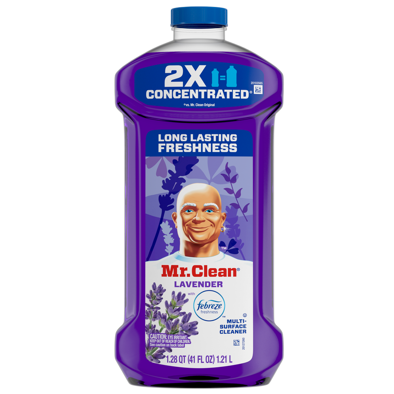 Mr. Clean Mr. Clean All Purpose Cleaner, Cleaning Liquid, Lavender Saxophone Care & Cleaning White Smoke