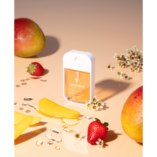 Touchland Touchland Mango Passion Power Mist Hydrating Hand Sanitizer 30ml Bath & Body Peach Puff