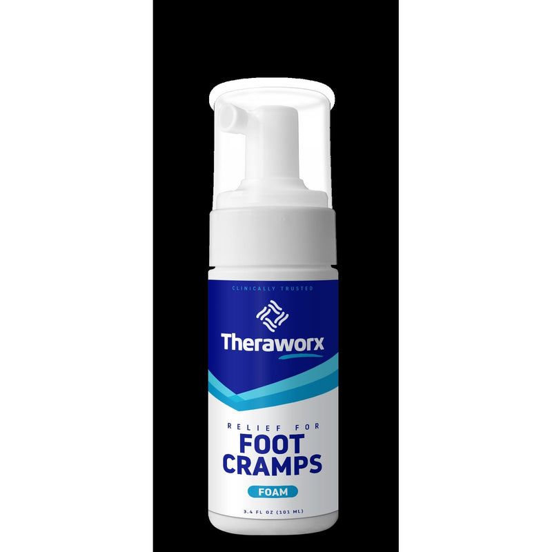Theraworx Theraworx® Relief Fast-Acting Muscle Cramp & Spasm Foam Medicine & Drugs Black