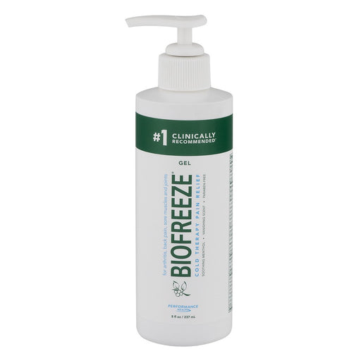 Biofreeze Biofreeze Cold Therapy Pain Relief Gel 8 Fl. Oz. Pump Medicine & Drugs Light Gray