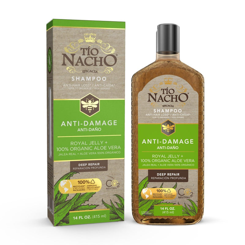 Tio Nacho Tío Nacho® Aloe Vera Deep Repair Shampoo – 14 fl oz Shampoo White Smoke