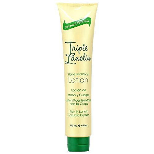 Vienna Vienna Triple Lanolin 6oz Hand & Body Lotion Tube Lotion & Moisturizer White Smoke
