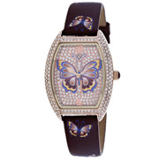 Bids.com Christian Van Sant Women's Papillon Watches White Smoke