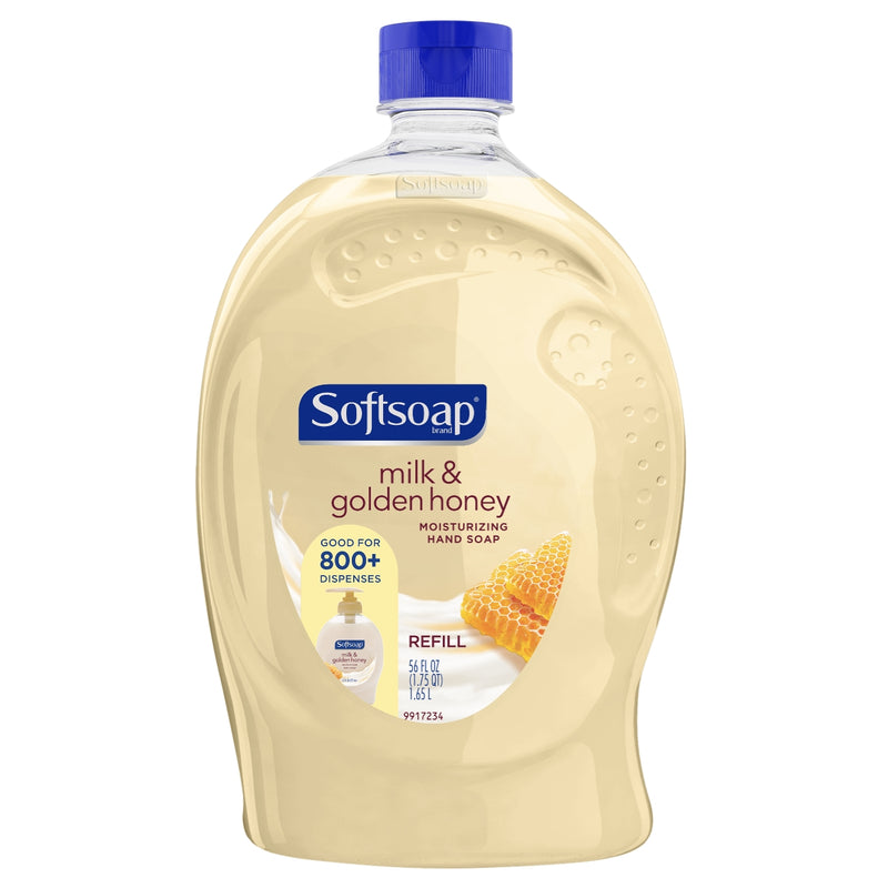 Softsoap Softsoap Milk & Golden Honey Liquid Hand Soap Refill - 56 Fl Oz Liquid Hand Soap White Smoke