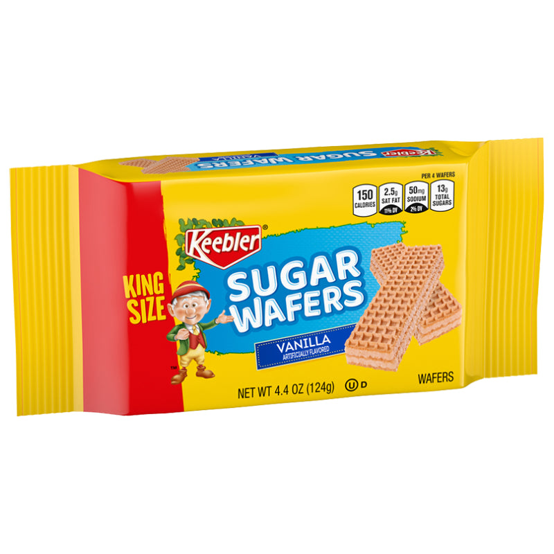 Keebler Keebler® King Size Vanilla Sugar Wafers 4.4oz - 9ct Sugar & Sweeteners Gold