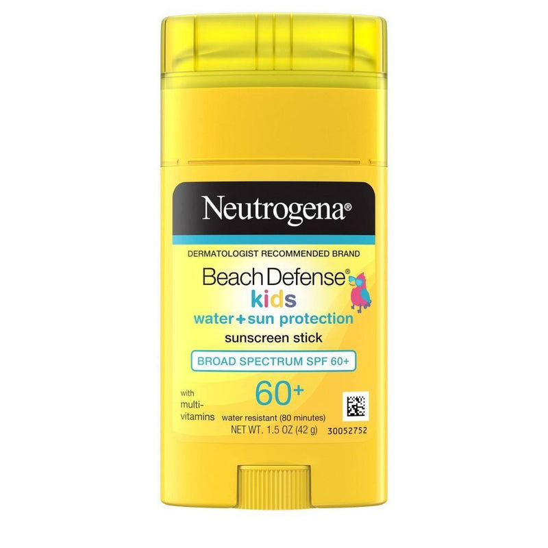 Neutrogena Neutrogena Beach Defense Kids SPF 60+ Sunscreen Stick 1.5 Oz Sunscreen Goldenrod