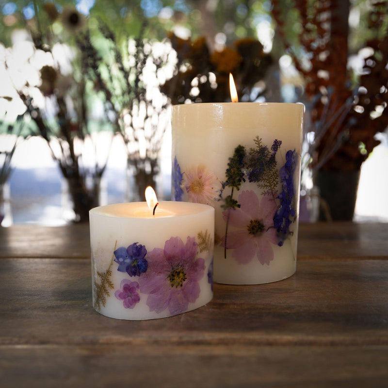 Rosy Rings Petite Botanical Candle - Roman Lavender Petite Botanical Candle Dark Slate Gray